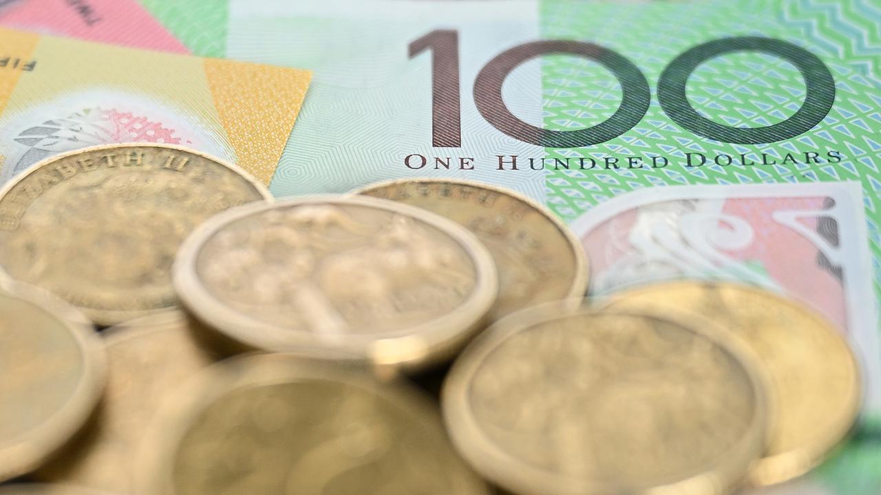 Australian dollar coins and banknotes