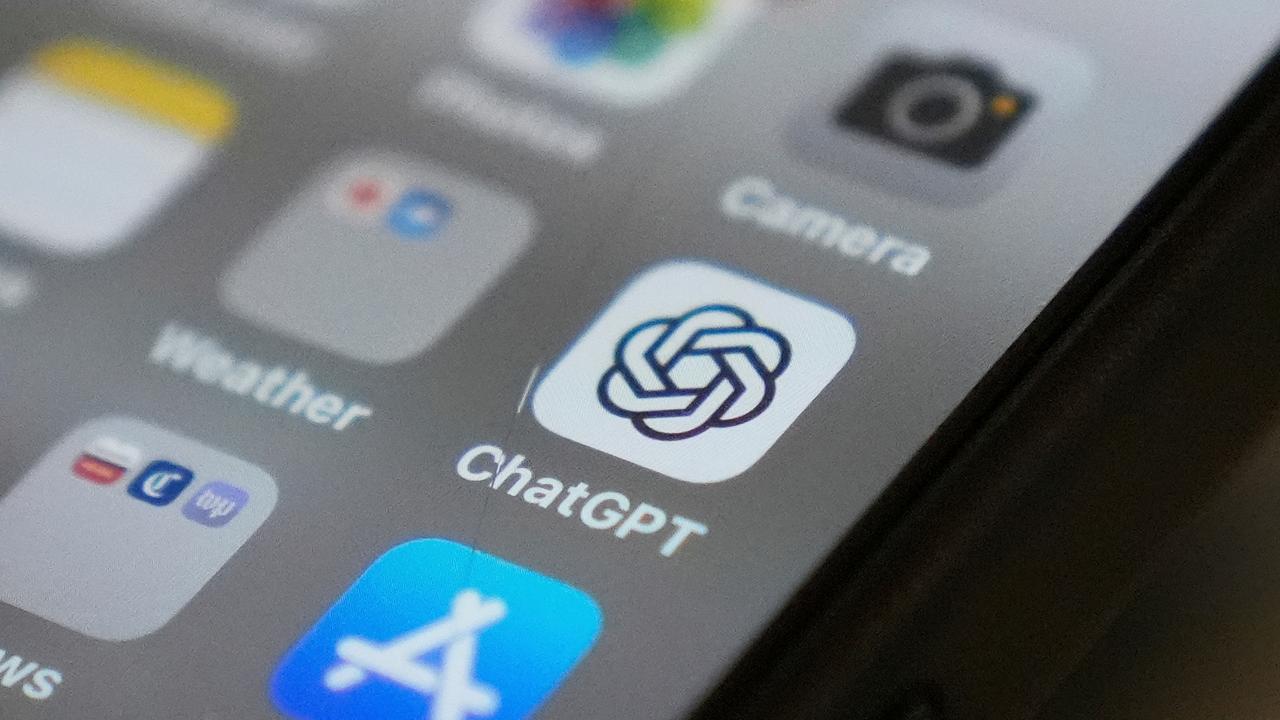 ChatGPT icon on a phone