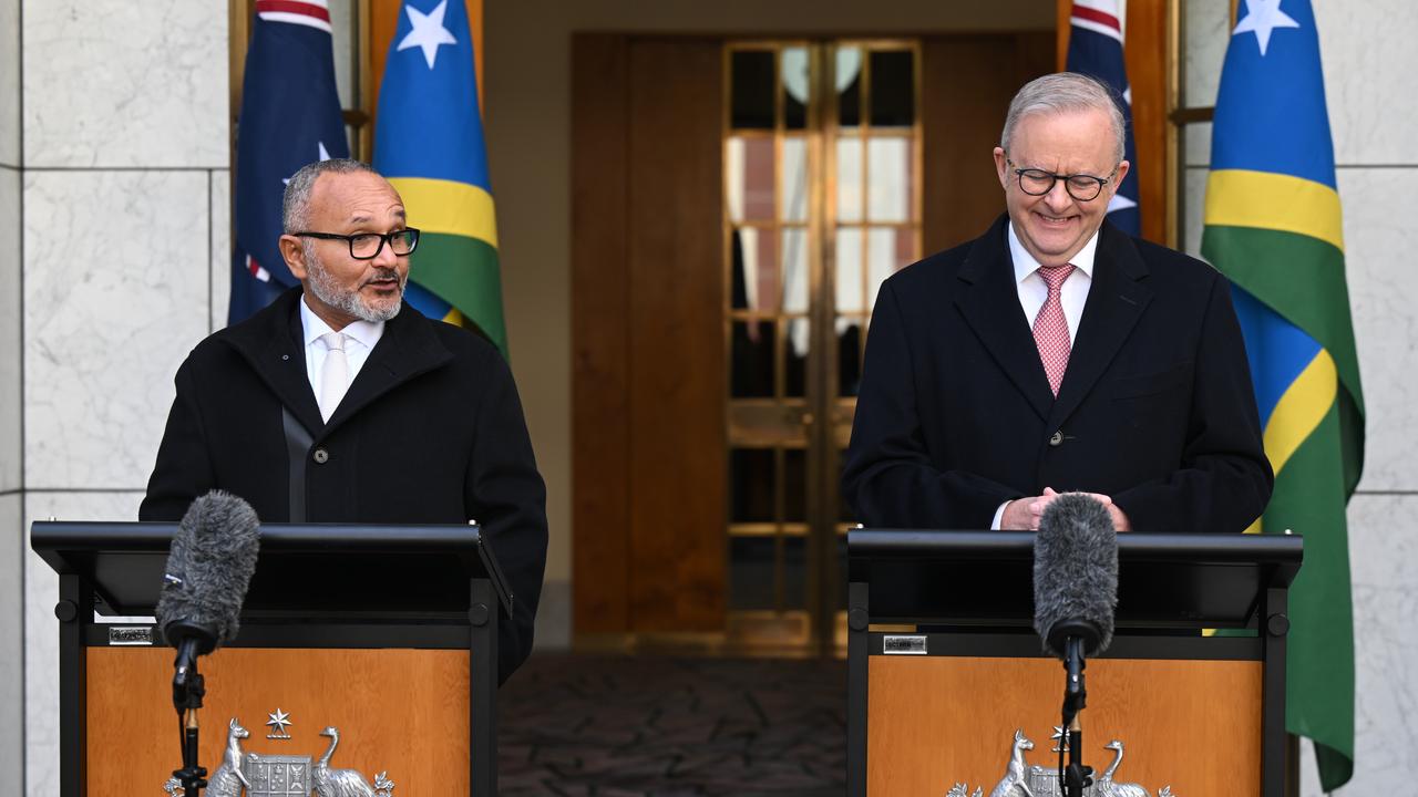 Matthew Wale and Anthony Albanese