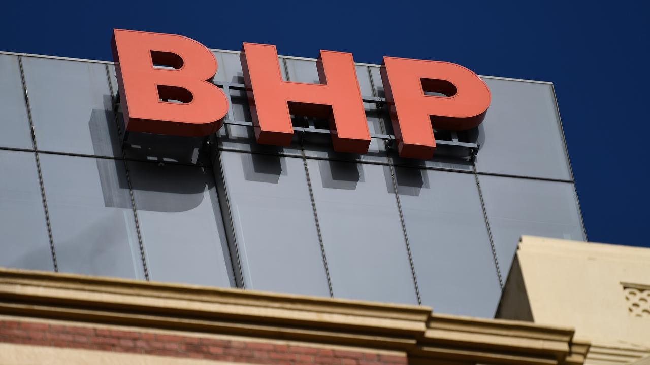 Signage for BHP