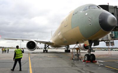 Airbus flies 24 hours non-stop from Australia to France