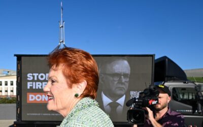 Hanson on the attack as One Nation edges up in polls