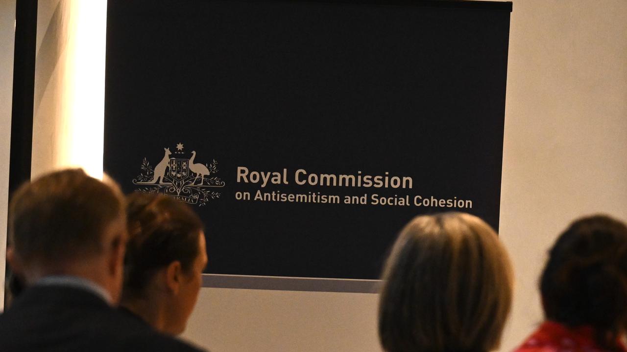 ANTISEMITISM ROYAL COMMISSION