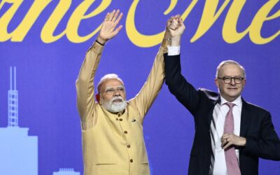 Modi celebrates ‘Indianness’ of raucous Melbourne crowd