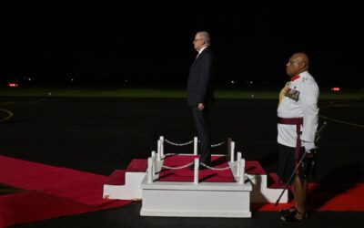 PM to seal Fiji treaty before Origin diplomacy pitch