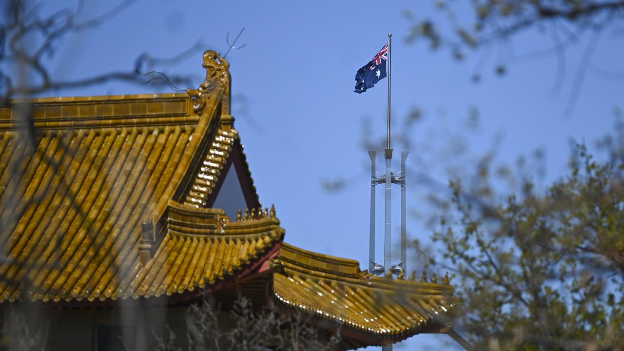 A file photo of the Chinese embassy
