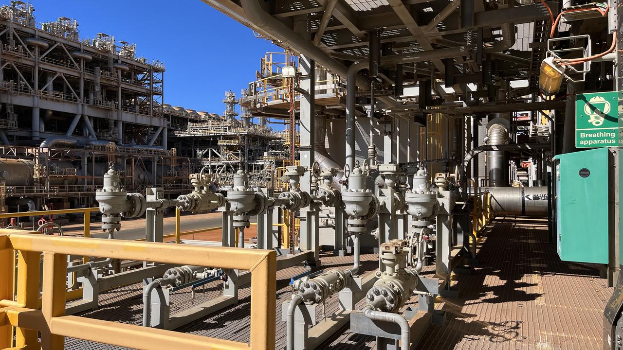 Chevron Australia's Gorgon Project LNG plant in WA (file image)
