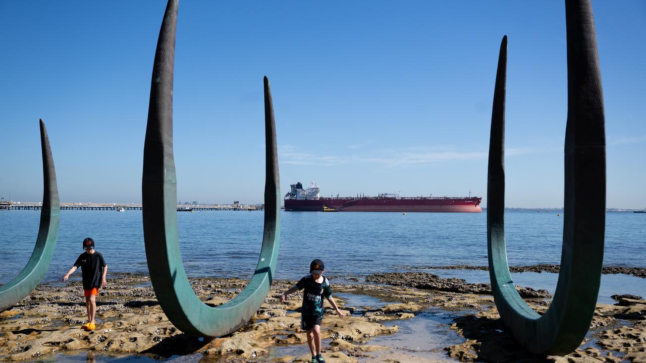 An oil tanker in Sydney (file image)
