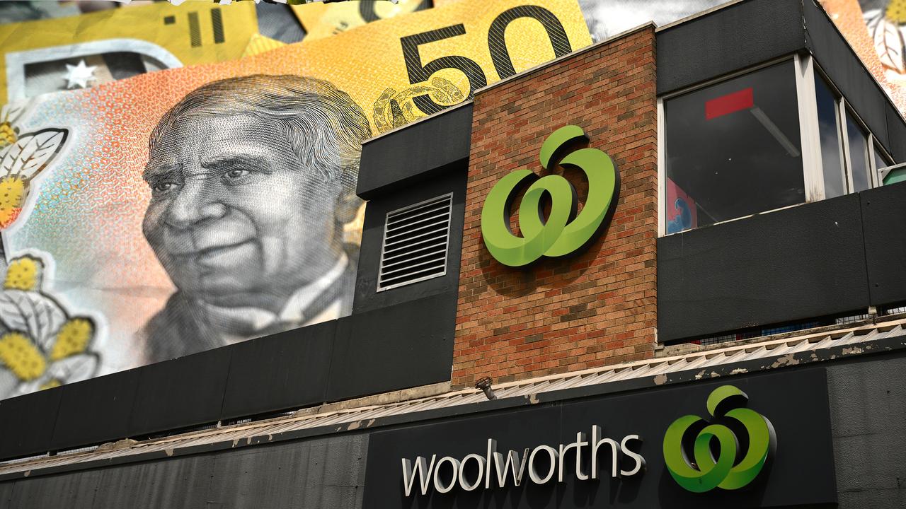 Woolworths signage