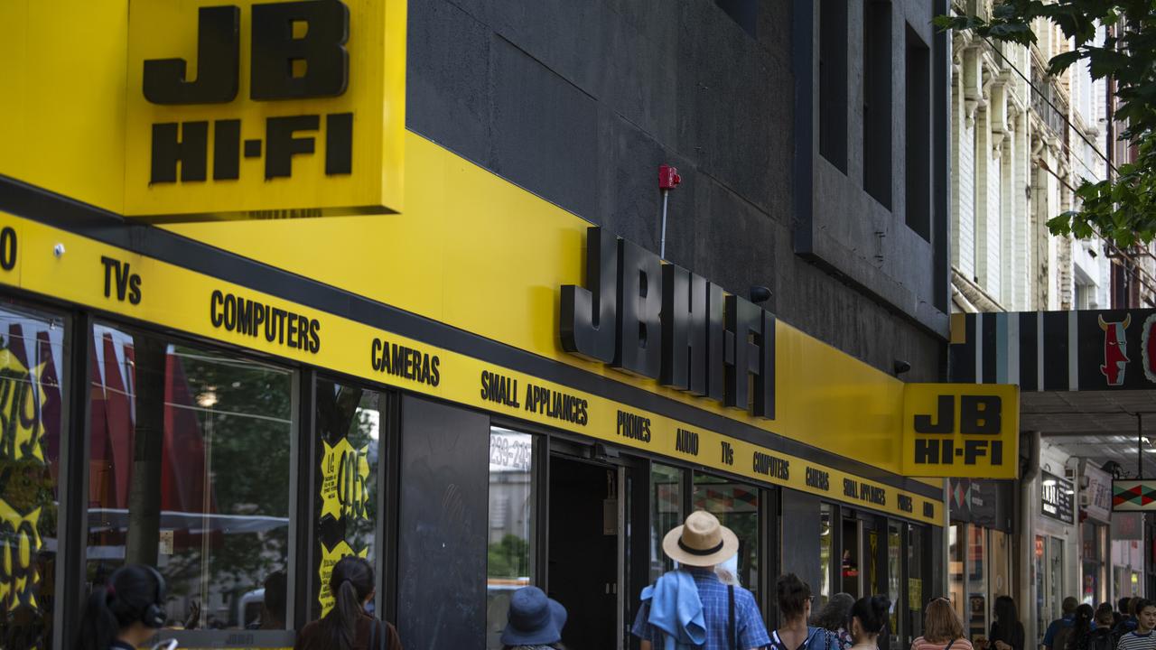 A JB Hi-Fi store (file image)