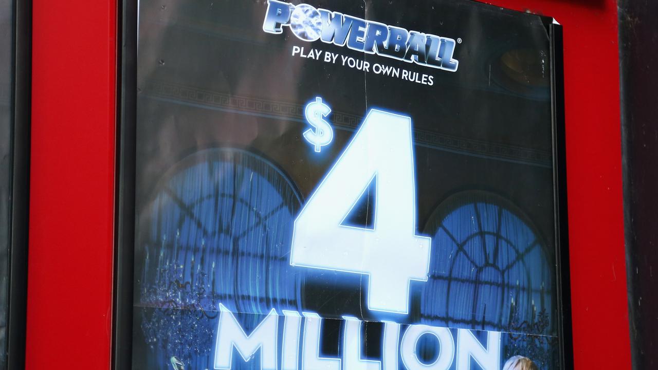 Gambling advertising for Powerball (file image)