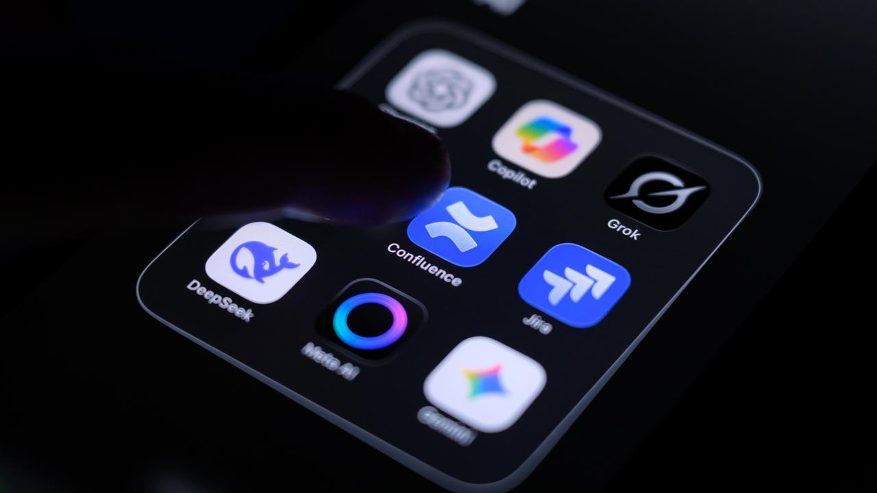 AI apps on a phone (file image)