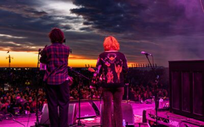 Sun steals show as gates reopen at rain-soaked festival