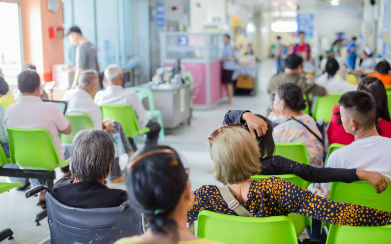 Hospital queue